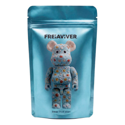 FREIAVIVER. Bear hot wax / Воск для депиляции бровей и лица, синий 100 гр.