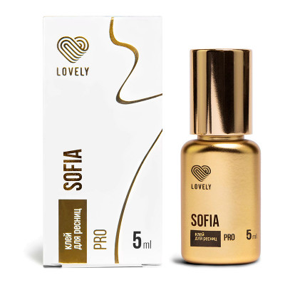 Клей чёрный Lovely "Sofia", 5 мл (до 0.5 сек)