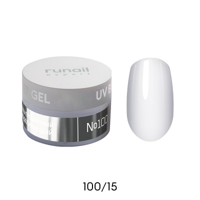 Гель моделирующий UV BUILDER GEL Runail Expert №100, 15г банка