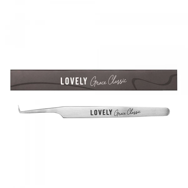 Пинцет для наращивания ресниц Lovely, серия Grace Classic, тип Г 5 мм