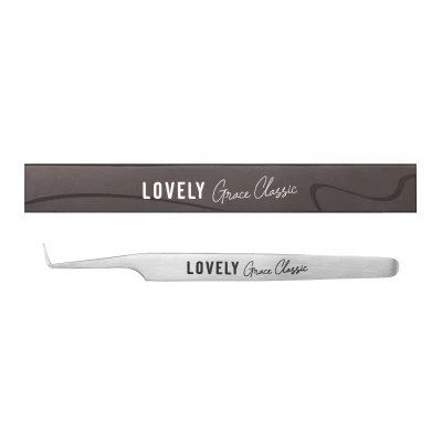 Пинцет для наращивания ресниц Lovely, серия Grace Classic, тип Г 7 мм