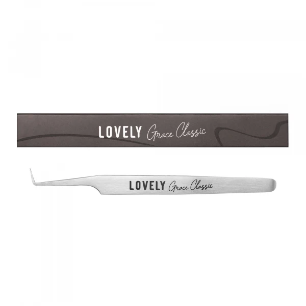 Пинцет для наращивания ресниц Lovely, серия Grace Classic, тип Г 7 мм