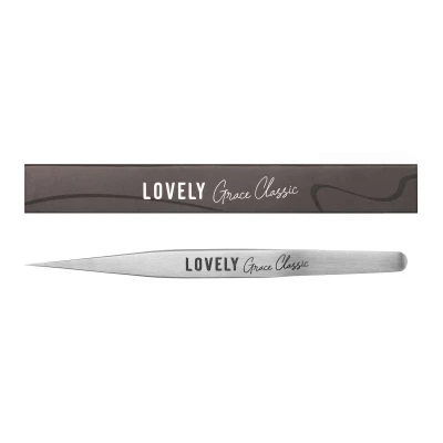 Пинцет для наращивания ресниц Lovely, серия Grace Classic, тип Прямой