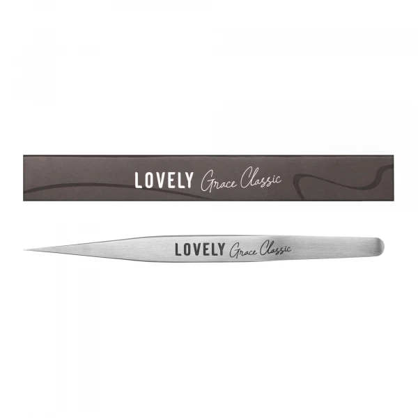 Пинцет для наращивания ресниц Lovely, серия Grace Classic, тип Прямой